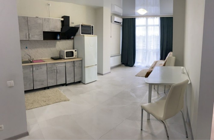 Сдаю 1-к кв.  48 м2   метро Холодная Гора, ЖК Атлант, Новострой - фото 1