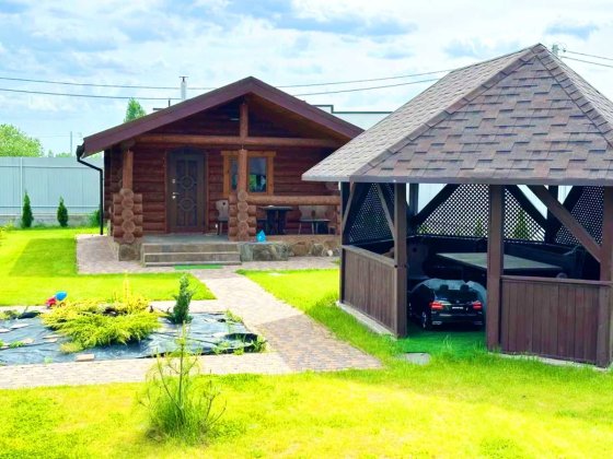 Новий сучасний будинок у затишному місці в с. Зазим’я біля річки Десна Зазимье