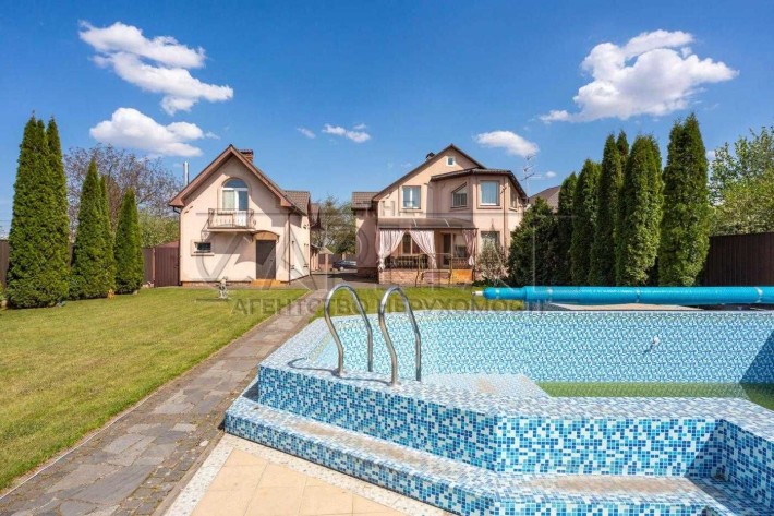 NEW! ТЕРМІНОВА оренда автономного будинку з басейном і сауною Требухів - фото 1