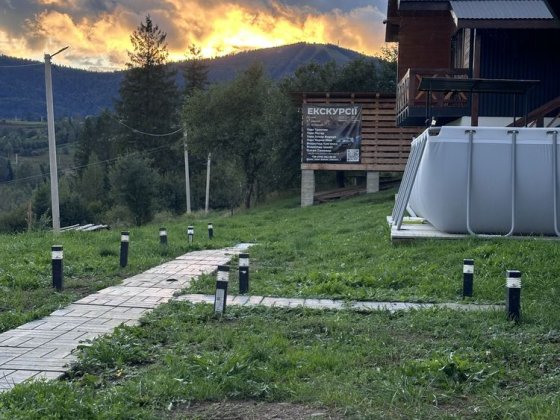 Відпочинок в карпатах з власним чаном Славское