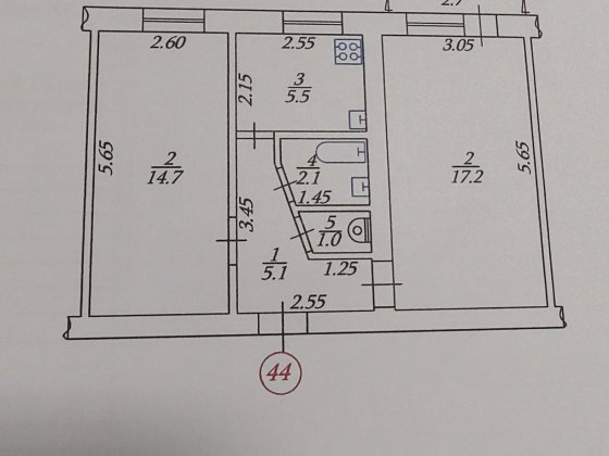 Продам Квартиру мкрн.Дачный Охтирка