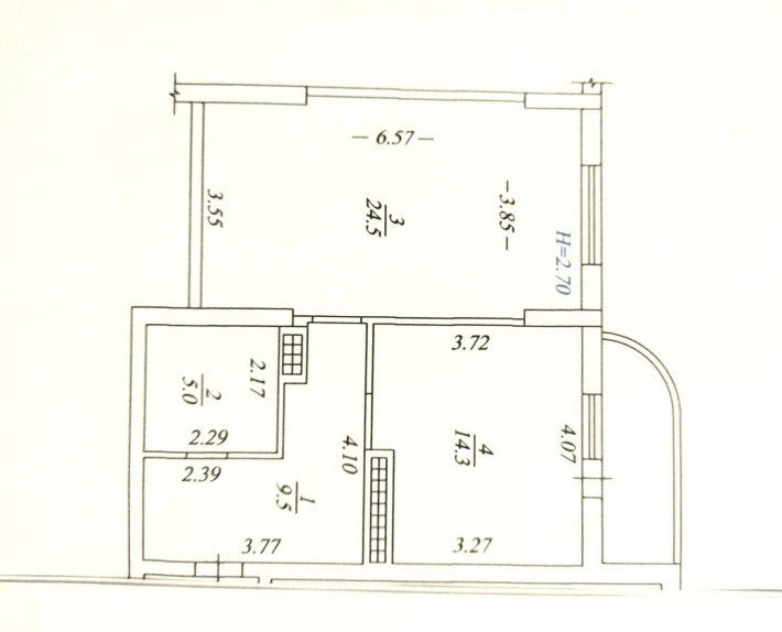 1к Квартира 54м² Боярка, 730$/м2, більше 3х років - фото 8