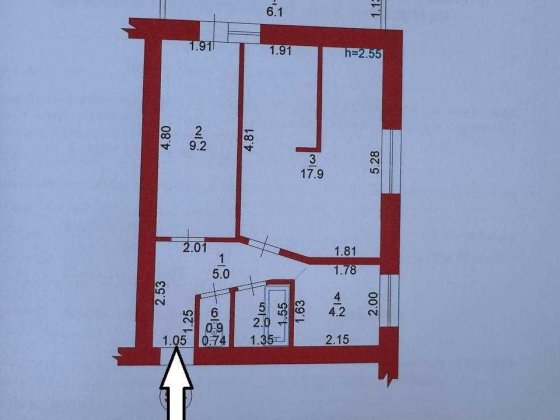 Фасад, 1 поверх, Дніпровська, 4 Вышгород