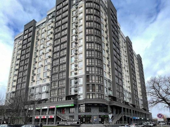 Продаж 2-кімнатної квартири 67.6 кв.м в зданому ЖК «Борисо-Глібський» Вышгород