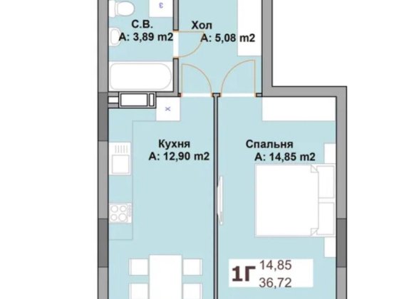 Продаж онокімнатної квартири. Вигідна ціна Вышгород