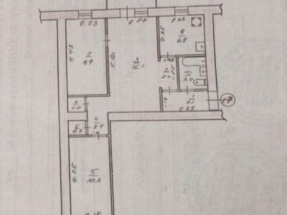 Продам 3 х кімнатну квартиру Каменское