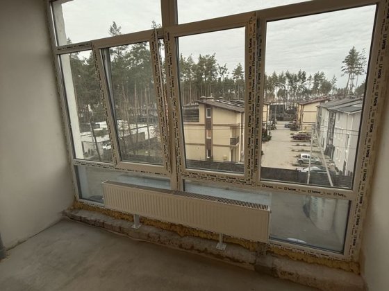 Готова однокімнатна квартира з початковим ремонтом на газу! Гостомель