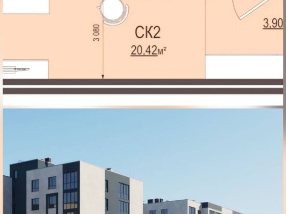 Акція! Смарт-квартира.м.Гостомель.Поруч Бучанський парк! Гостомель