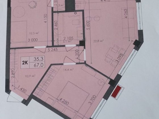 Продається 2 кімнатна квартира ЖК Вежа