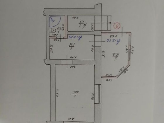 Продам квартиру на земле ЦЕНТР Измаил