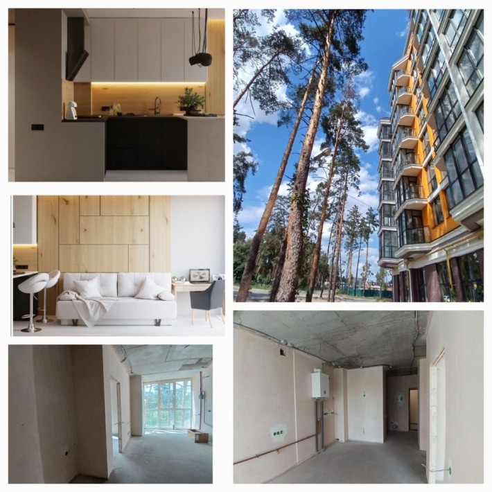 Продам 1к 44 м2 в Гостомелі - фото 1