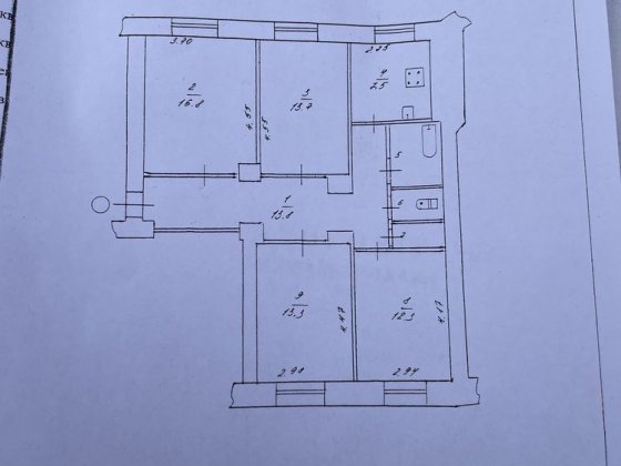 Продам 4 ком кв.-ру на гор площадке Кам'янське