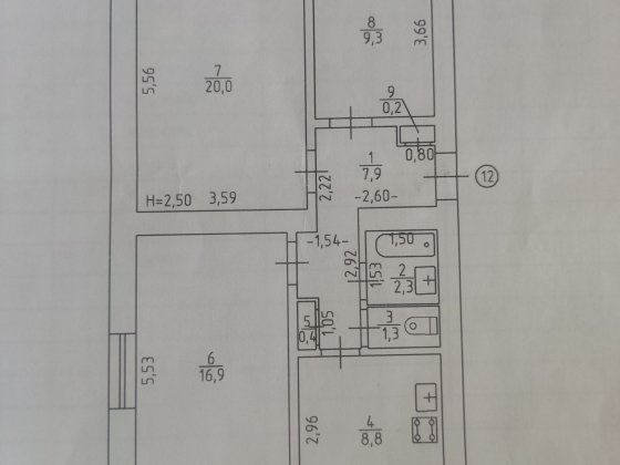 Продається 3 кімнатна квартира з гаражем Казатин