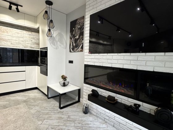 Євро 3к квартира з дизайнерським ремонтом! Гостомель