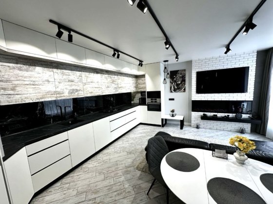 Дорога, якісна та стильна євро3к квартира 75м2! ЖК На Прорізній! Гостомель