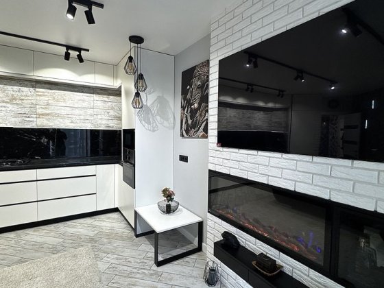 Продаж дизайнерської євро 3к в ЖК бізнес класу! 75 м2 + балкон Гостомель