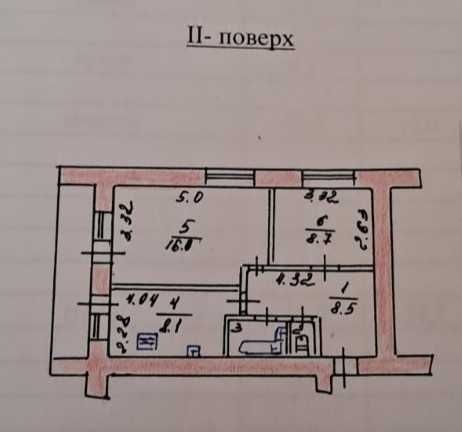 Продаю 2 кімнатну квартиру   чешку з автономним опаленням, 2й поверх - фото 1