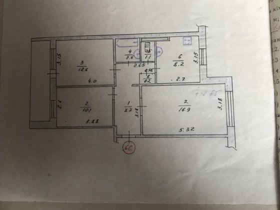 Продам 3 комн квартиру Лозова