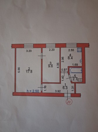 Продам квартиру мікрорайон шахтарський 2кімнатну - фото 1
