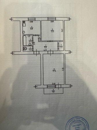 2-кімнатна на Бамі з індивідуальним опаленням - фото 1
