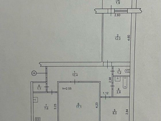 Продам квартиру у центрі міста Павлоград