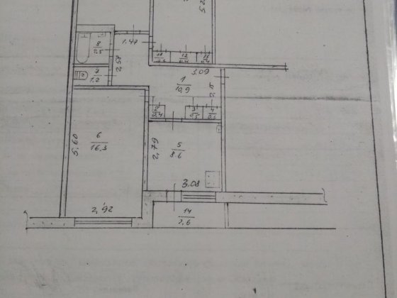 3х кімнатна квартира Павлоград