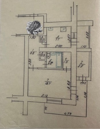 Продам 1-ну квартиру більшоі  площі  в Шептиуькому - фото 1