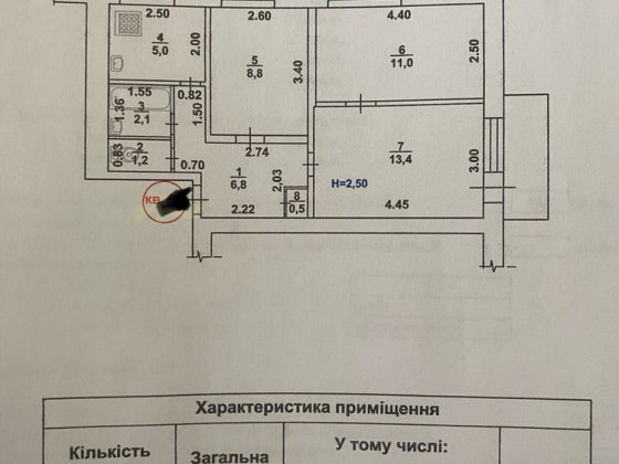 Квартира 3х кім. Квартира Шостка