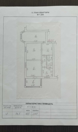 3-х кімнатна квартира з автономним опаленням - фото 1