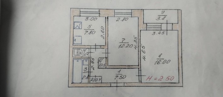 Продам 2х квартиру - фото 1