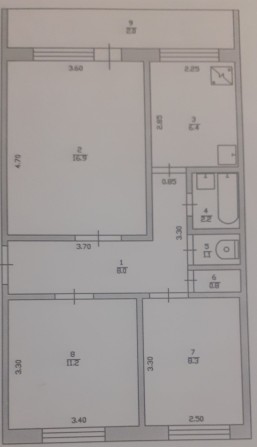 Продам или меняю 3хкомнатную квартиру по улице Европейская .. - фото 1