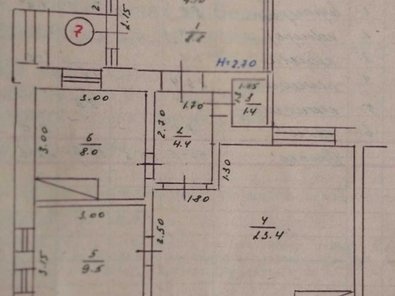 Продам квартиру в одноповерховому будинку