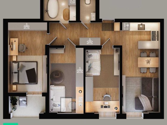 Продаж 3-спальної квартири Струмівка