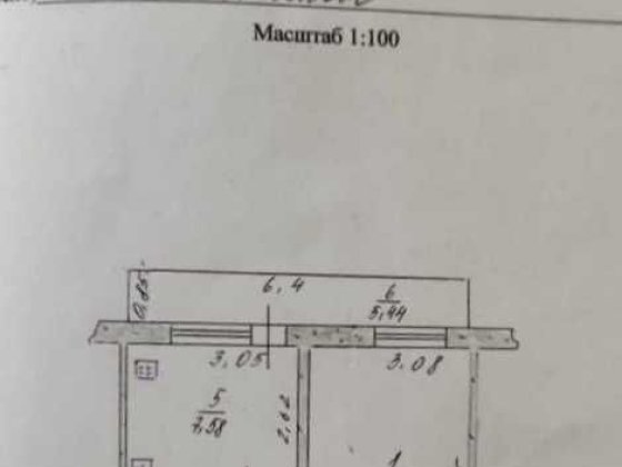 Продам квартиру 1 к Синельникове