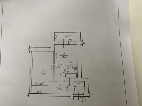 Продам однокімнатну квартиру без посередників Вовчинець