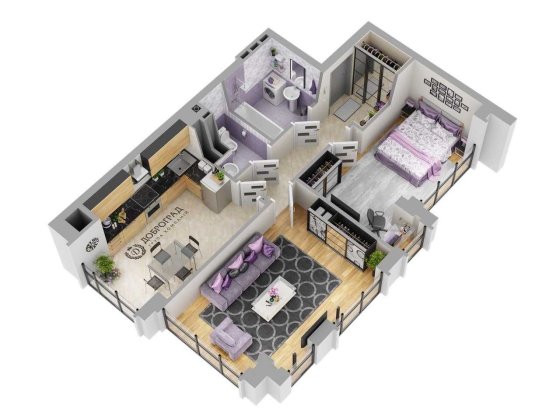 Продається 2-кімнатна квартира у ЖК “Dobre Misto” Крюківщина