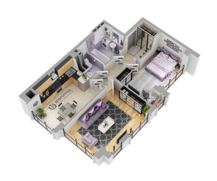 Продається 2-кімнатна квартира у ЖК “Dobre Misto” - фото 1