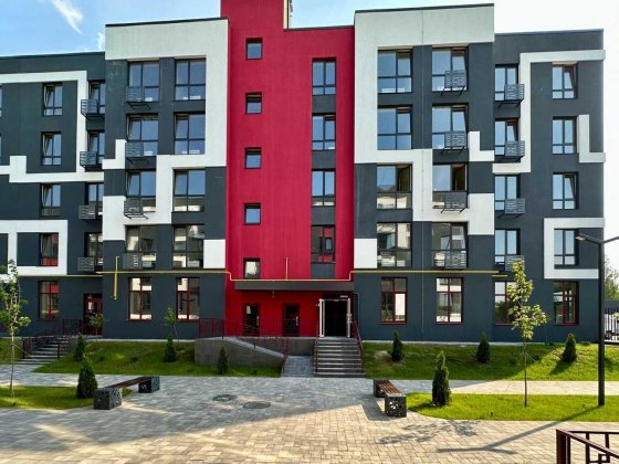 Готова 1К 34,5м2. Поруч дитсадок, школа, маркет, зупинка - 36 600$ Гатне