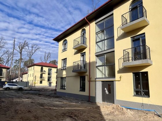 Однокомнатная в окружении сосен! С балконом и газом! Рассрочка, ипотек Ворзель