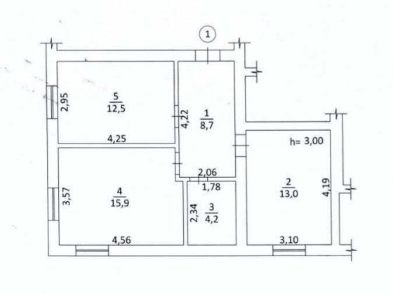 Продаю 2-кімнатну квартиру в Гнідині Гнідин