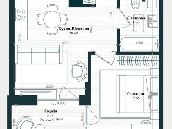 Продаж квартира в ЖК Park Lake City Підгірці