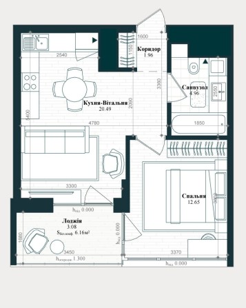 Продаж квартира в ЖК Park Lake City - фото 1
