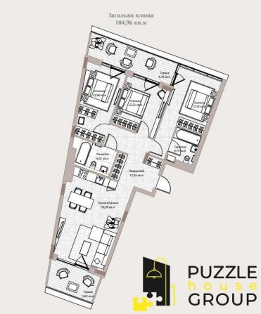 Неймовірна 3к квартири з 2 терасами в ЖК Park Lake City - фото 1