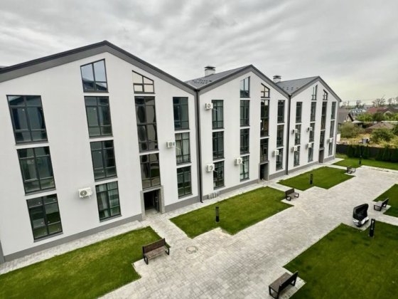 Продам 1 кімн. квартиру с.Нове‼️Новий ЖК таунхаусного типу‼️БЕЗ %‼️ Новое