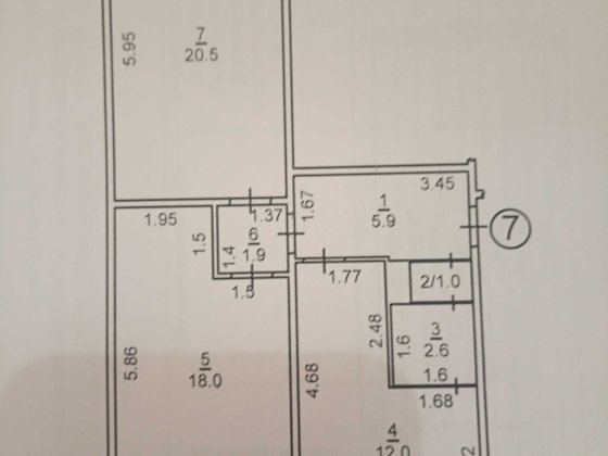 Прод!!! 2-х кімнатну квартиру Долинська
