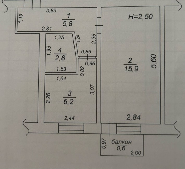 Продаж 1-к квартири в Олександрівці - фото 1