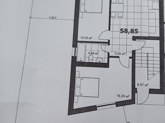 Продаж 2-кімнатної квартири у Рудно!Всього 790$/ кв.м! Без комісії! Рудне