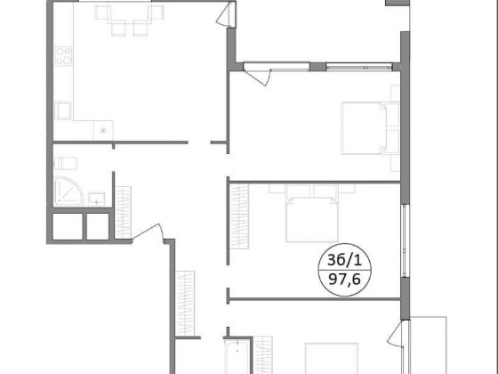 Продаж 3-кім. квартири в Брюховичах Брюховичи