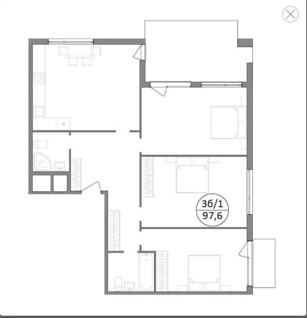 Продаж 3-кім. квартири в Брюховичах - фото 1