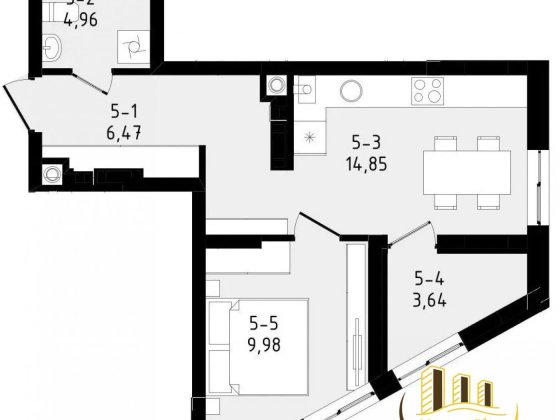 Продаж / Квартира / лісна, Зубра Зубра